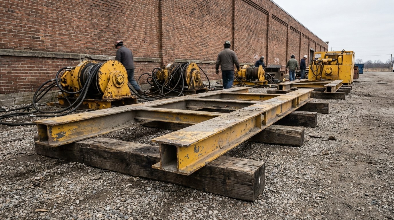 новое оборудование на площадке